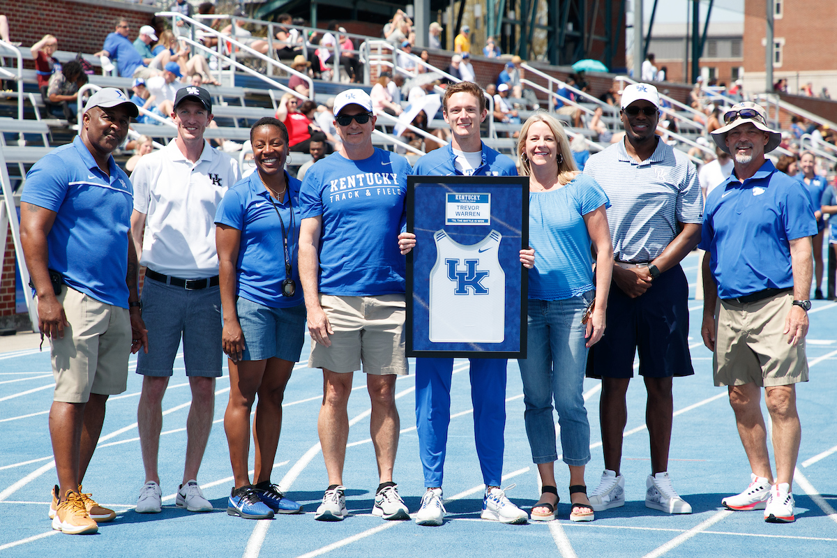 Trevor Warren.

Day two of the Kentucky Invitational. Senior Day.

Elliott Hess | UK Athletics