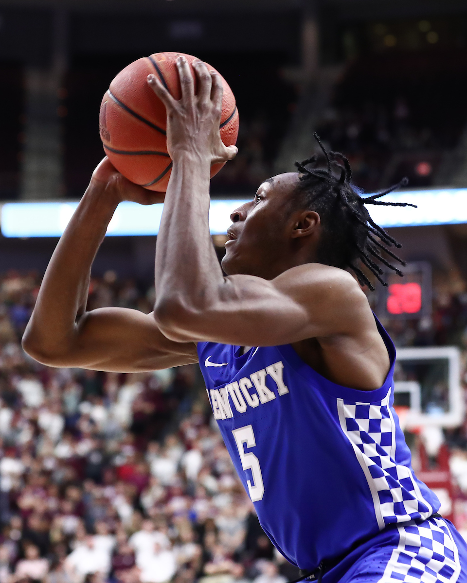 Immanuel Quickley.

Kentucky beat Texas A&M 69-60.

Photo by Elliott Hess | UK Athletics