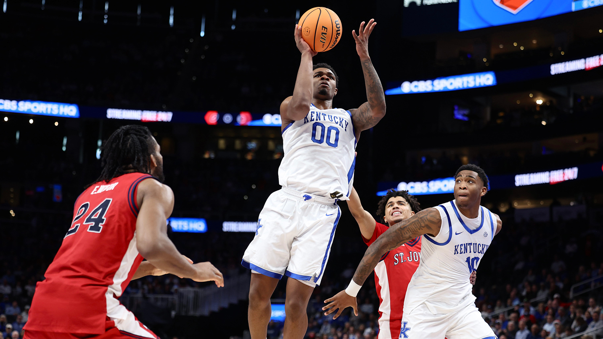 Kentucky Rallies Past No. 22 St. John's on Saturday