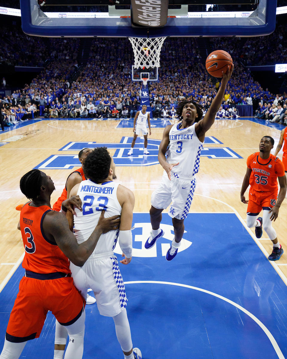 Tyrese Maxey.

UK beat Auburn 73-66.

Photo by Elliott Hess | UK Athletics