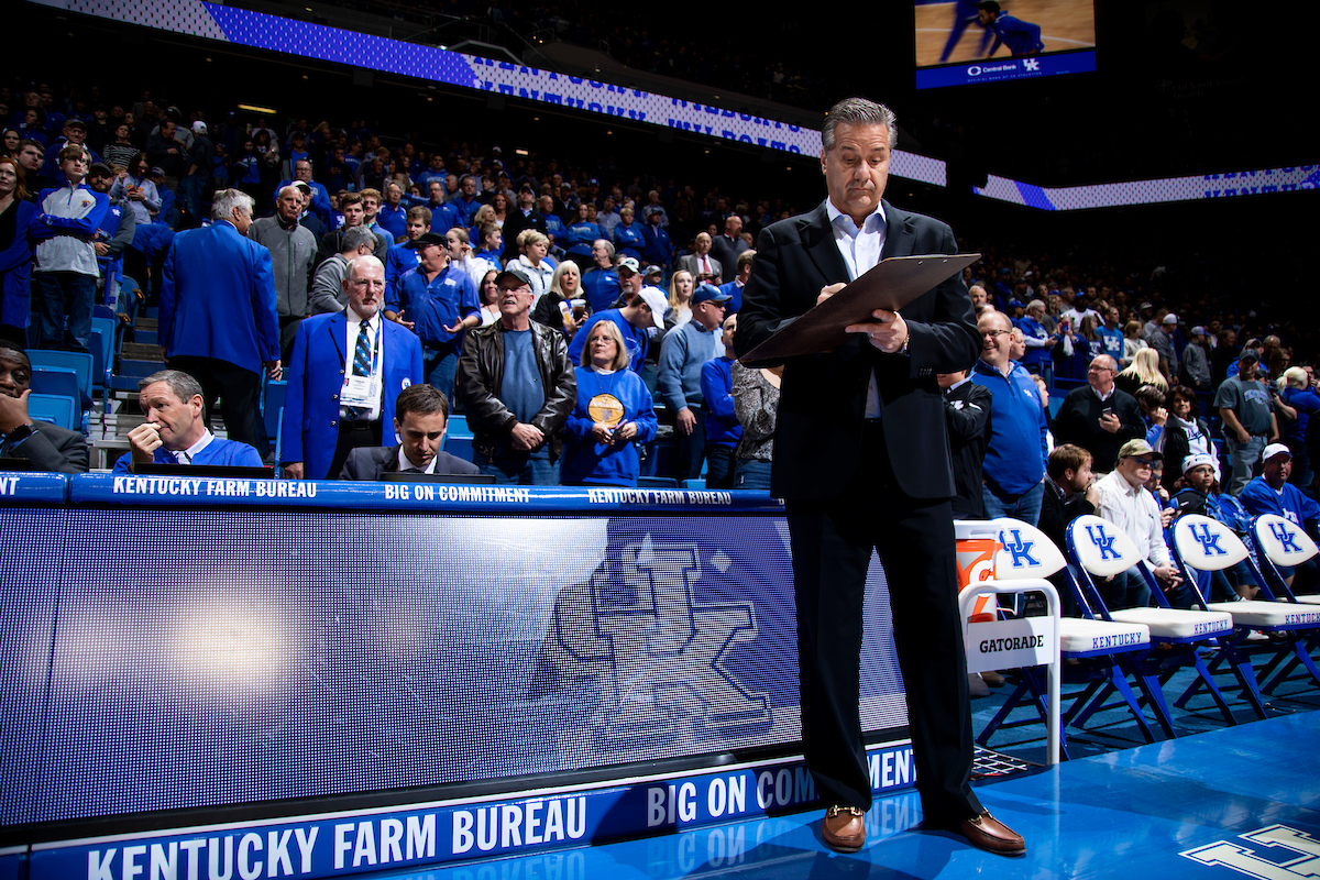 John Calipari.

Kentucky beat UAB 69-58.

Photo by Chet White | UK Athletics