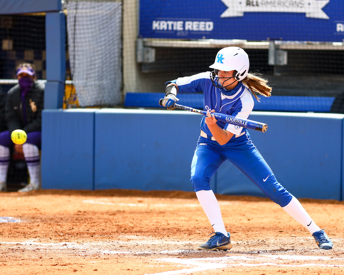 Tatum Spangler. 

Kentucky loses to LSU 10-4. 

Photo by Eddie Justice | UK Athletics