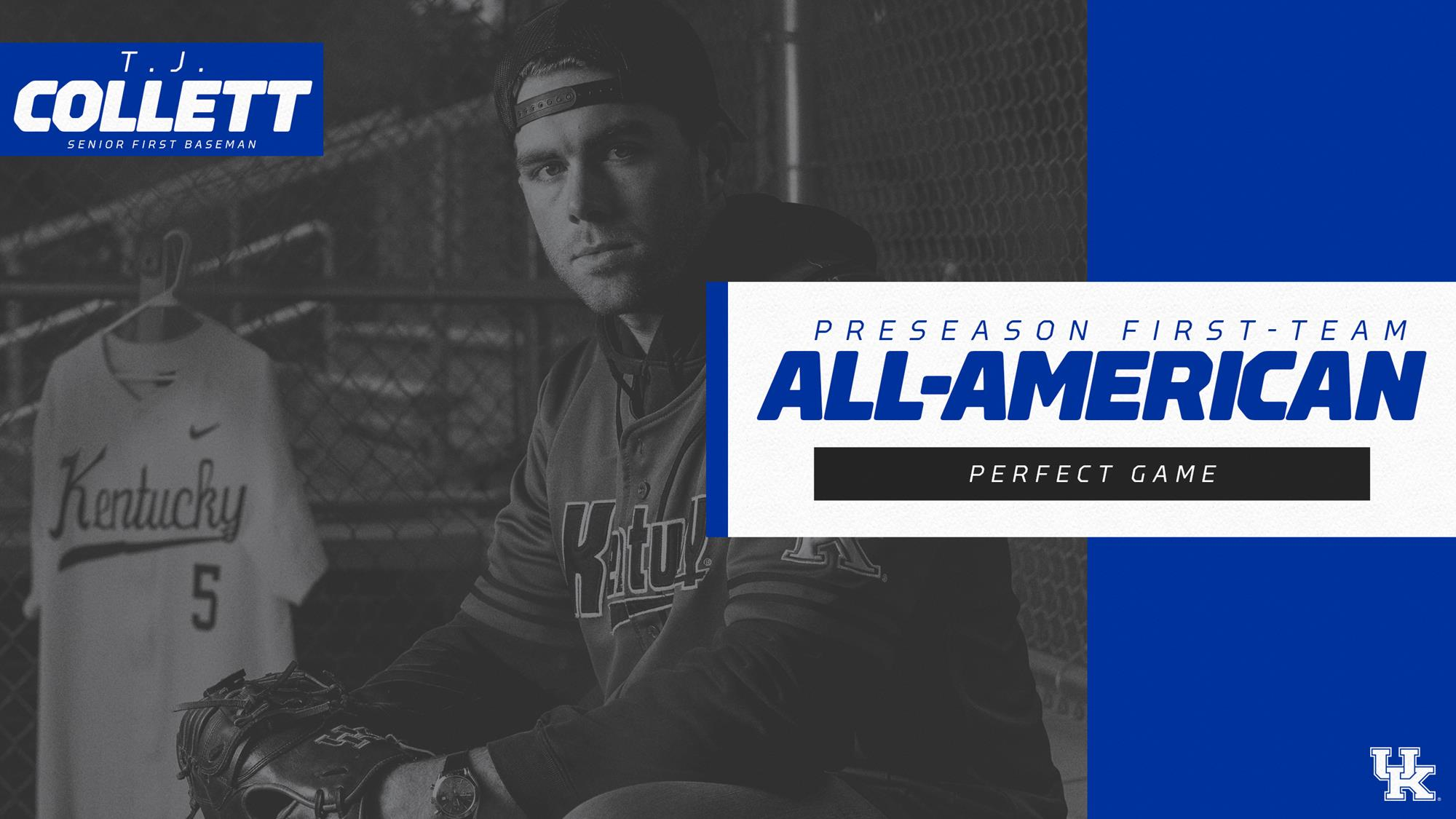 T.J. Collett Named Preseason First-Team All-America by Perfect Game