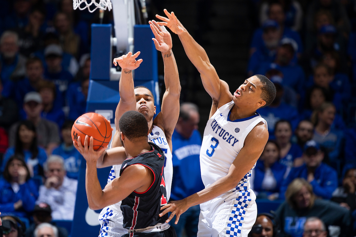 PJ Washington. Keldon Johnson.

Kentucky beat Utah 88-61 on Saturday, December 15, 2018, in Lexington's Rupp Arena.

Photo by Chet White | UK Athletics