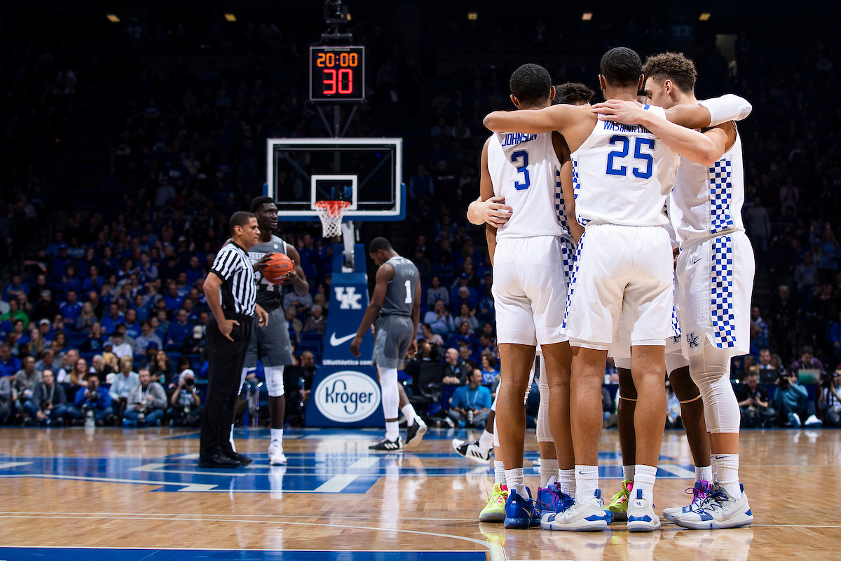 Kentucky men?s basketball defeated Mississippi State 76-55.

Photo by Chet White | UK Athletics