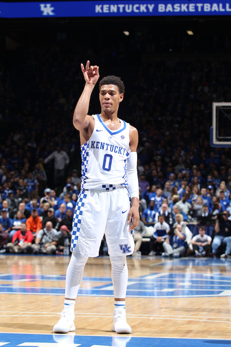 Quade Green.

The University of Kentucky men's basketball team beat Georgia 66-61 on Sunday, December 31, 2017 at Rupp Arena in Lexington, Ky. 

Photo by Quinn Foster I UK Athletics