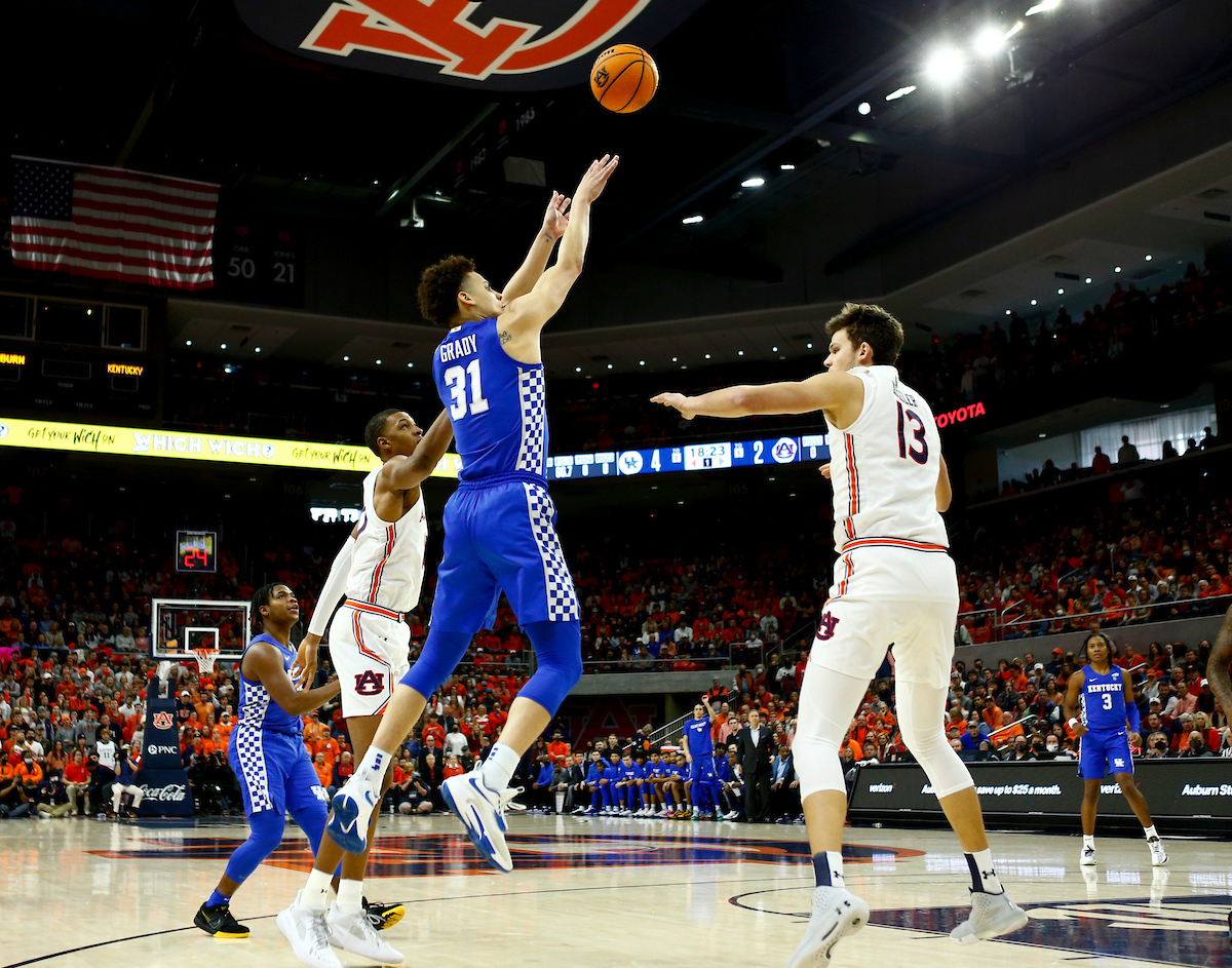 Kellan Grady. 

Kentucky falls to Auburn 80-71. 

Photo By Barry Westerman | UK Athletics