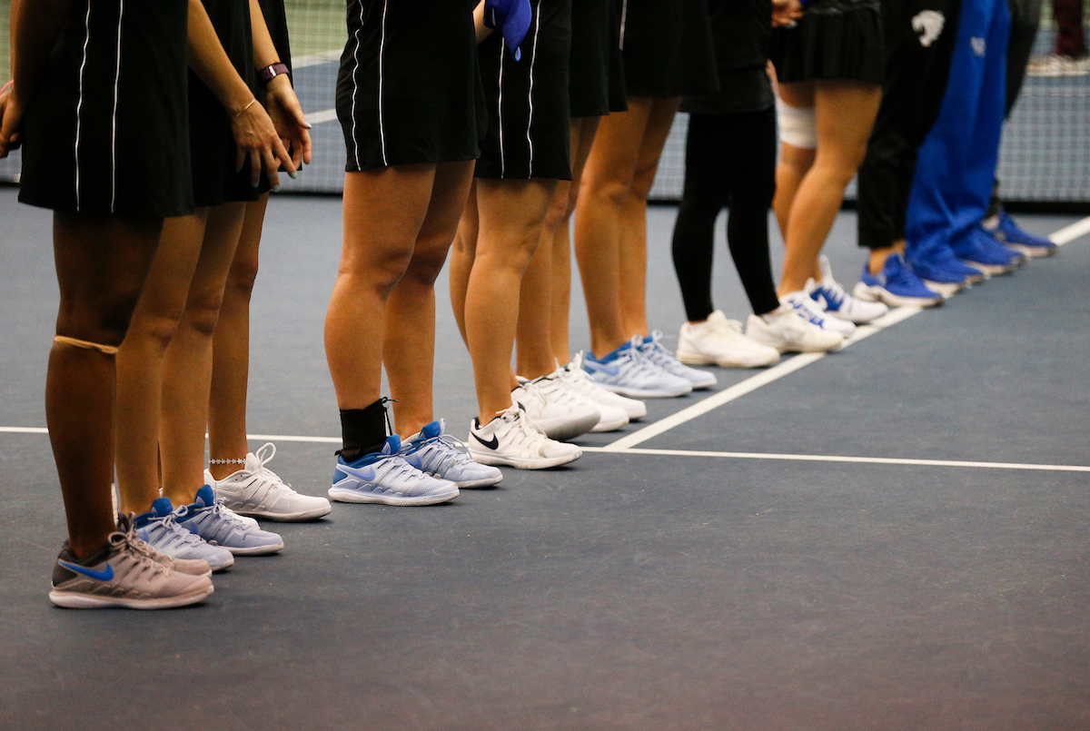 Team.

Women's Tennis comes out on top of Mississippi State on Senior Day.


Photo by Isaac Janssen | UK Athletics
