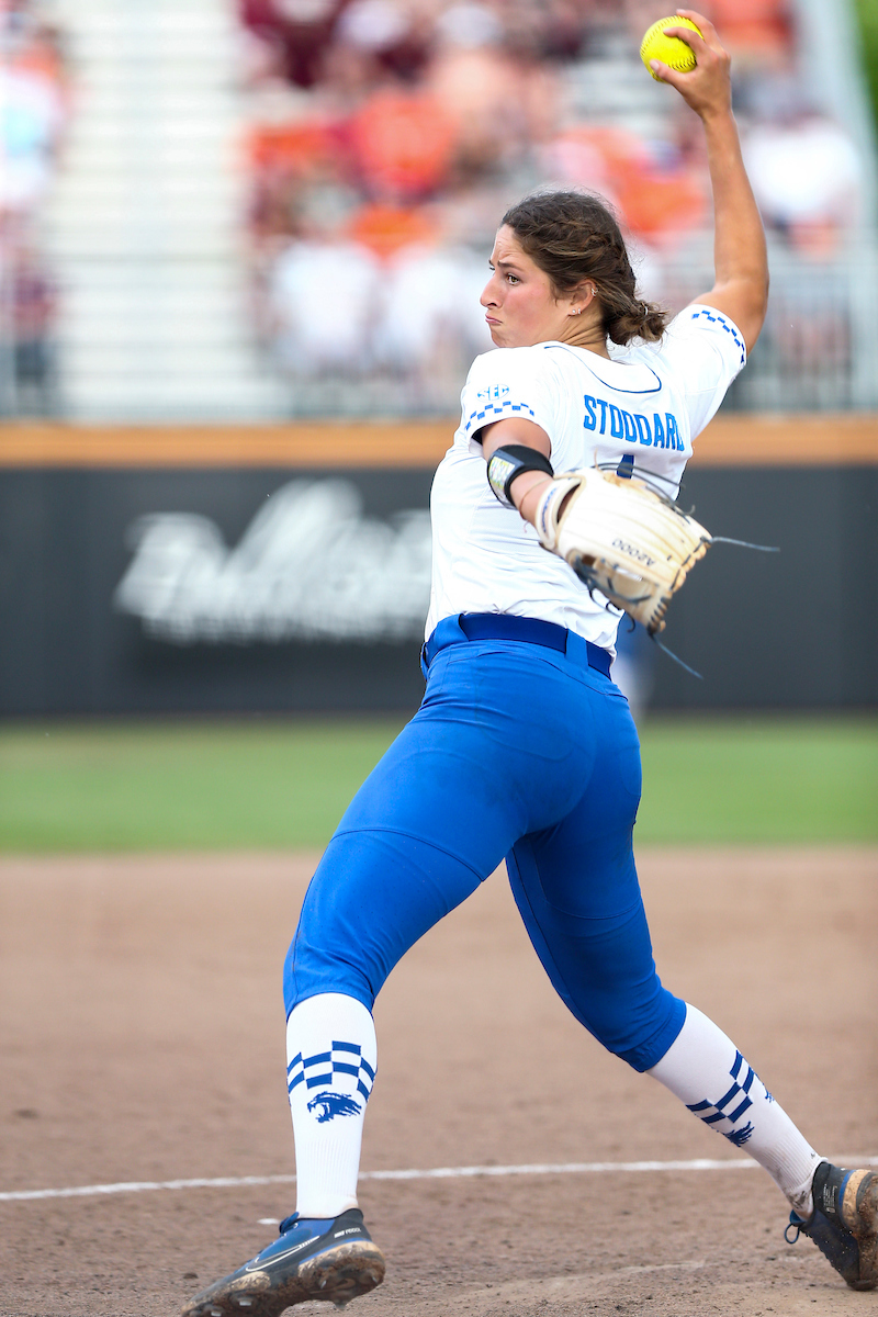 Miranda Stoddard.

Kentucky falls Virginia Tech 4-5.

Photo by Grace Bradley | UK Athletics