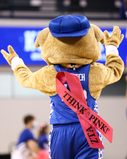 Scratch Mascot.

Kentucky loses to Texas A&M 73-64.

Photo by Grace Bradley | UK Athletics