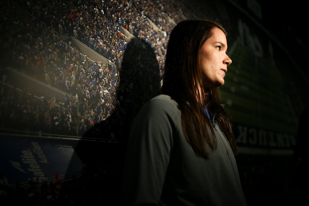 Kayla Kowalik.

UK Softball Baseball Media Day.


Photo by Isaac Janssen | UK Athletics