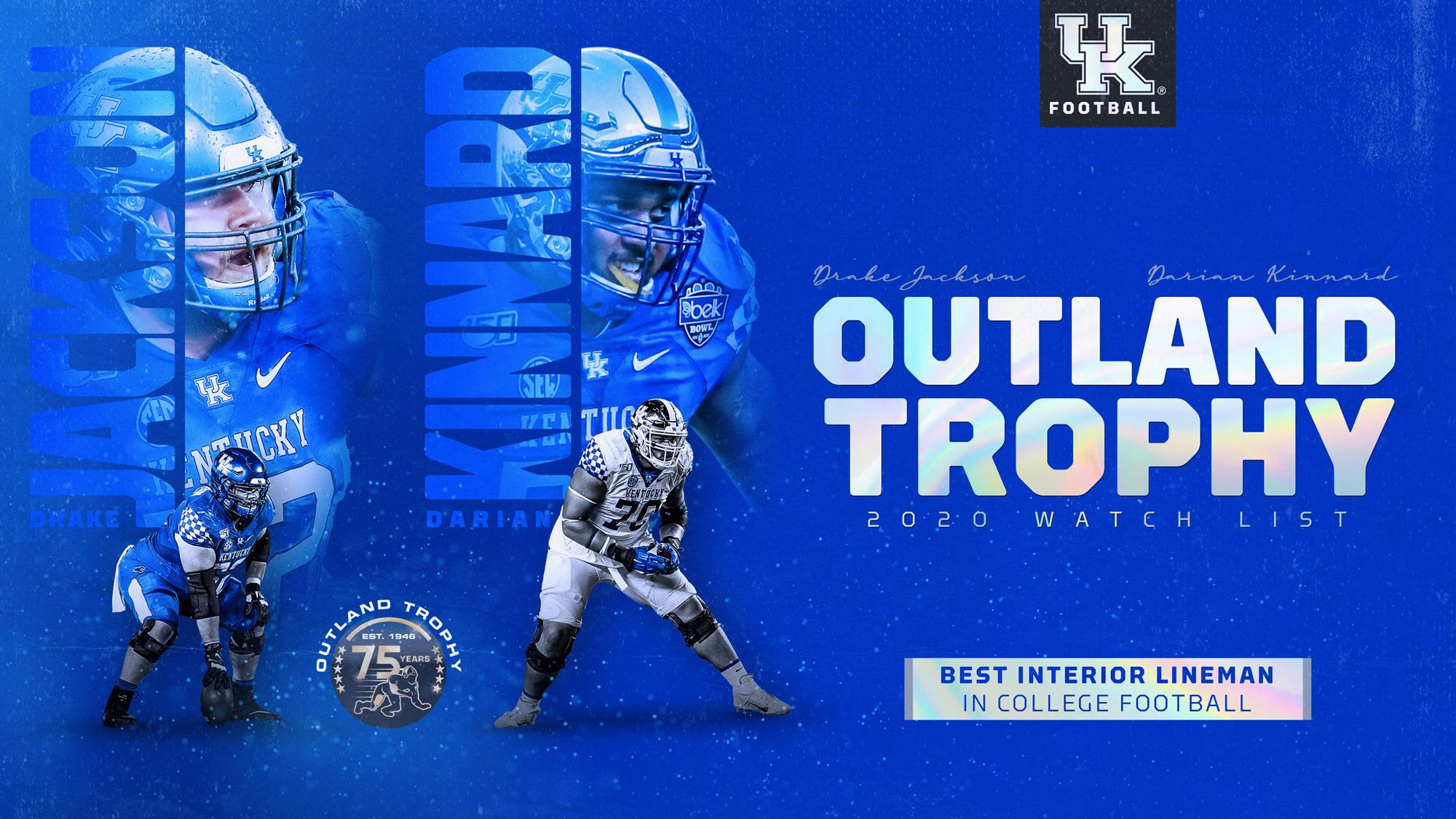 Jackson, Kinnard Named to Outland Trophy Watch List