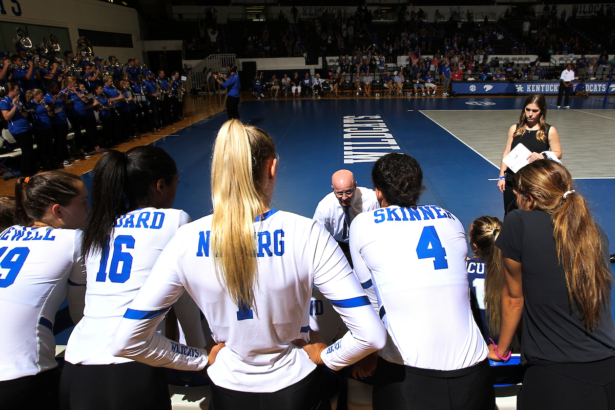 Craig Skinner.

UK volleyball sweeps UT Chattanooga. 

Photo by Quinlan Ulysses Foster I UK Athletics
