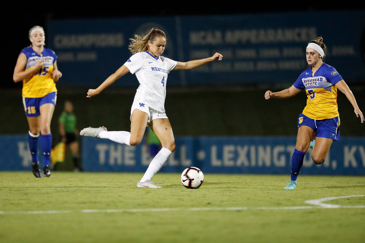 Hollie Olding.

The Kentucky women's soccer team beat Morehead State 2-1.

Photo by Chet White | UK Athletics