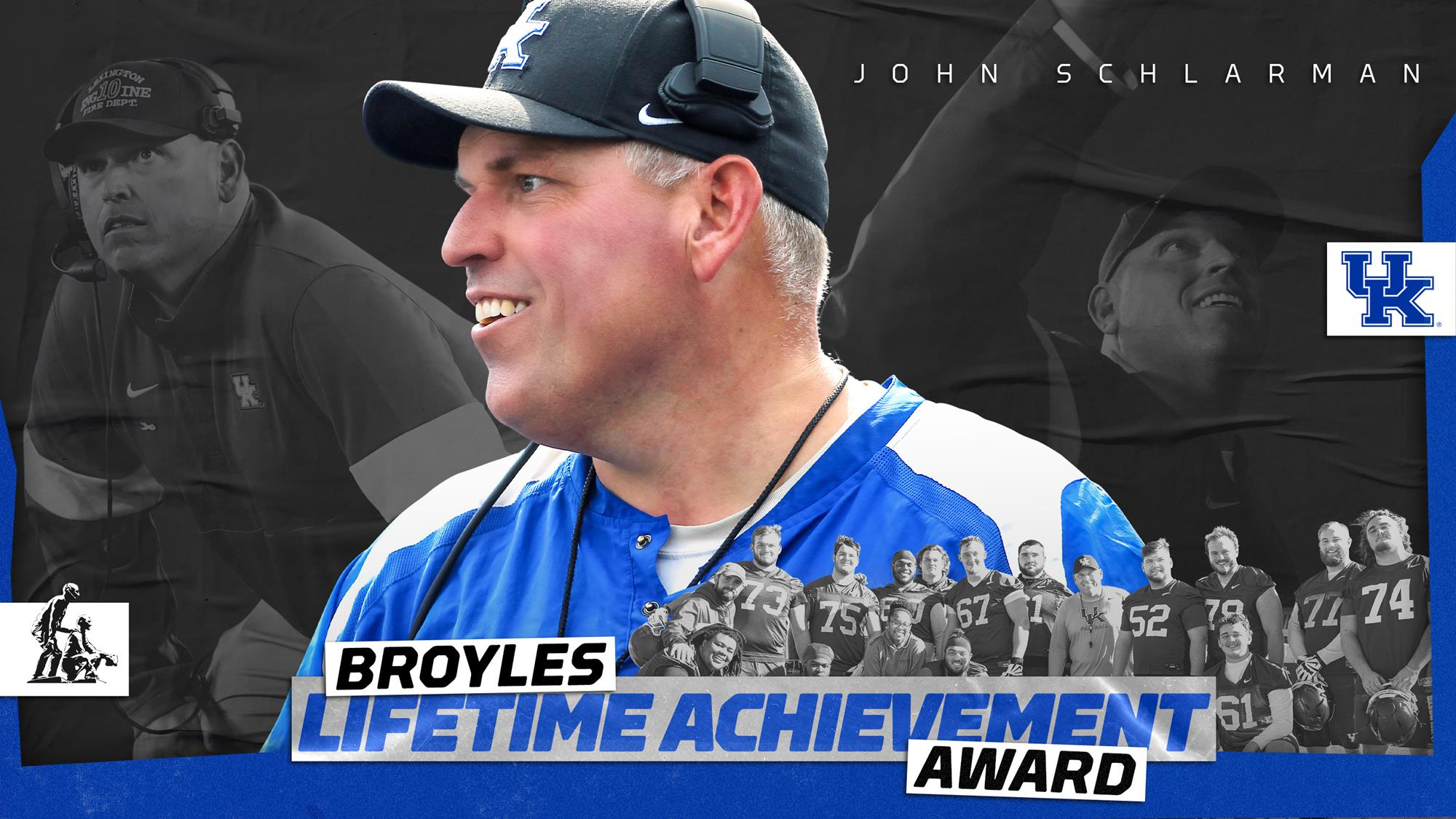 John Schlarman to Receive Broyles Lifetime Achievement Award