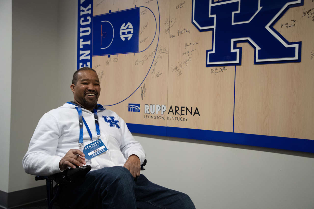 Reggie Warford

Men's Basketball Reunion Weekend.  Photo by Mark Mahan