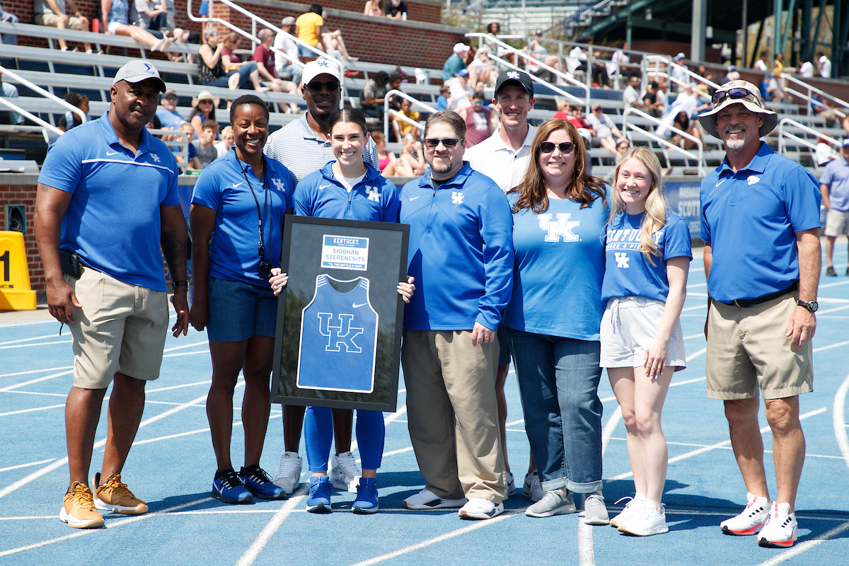 Siobhan Szerencsits.

Day two of the Kentucky Invitational. Senior Day.

Elliott Hess | UK Athletics