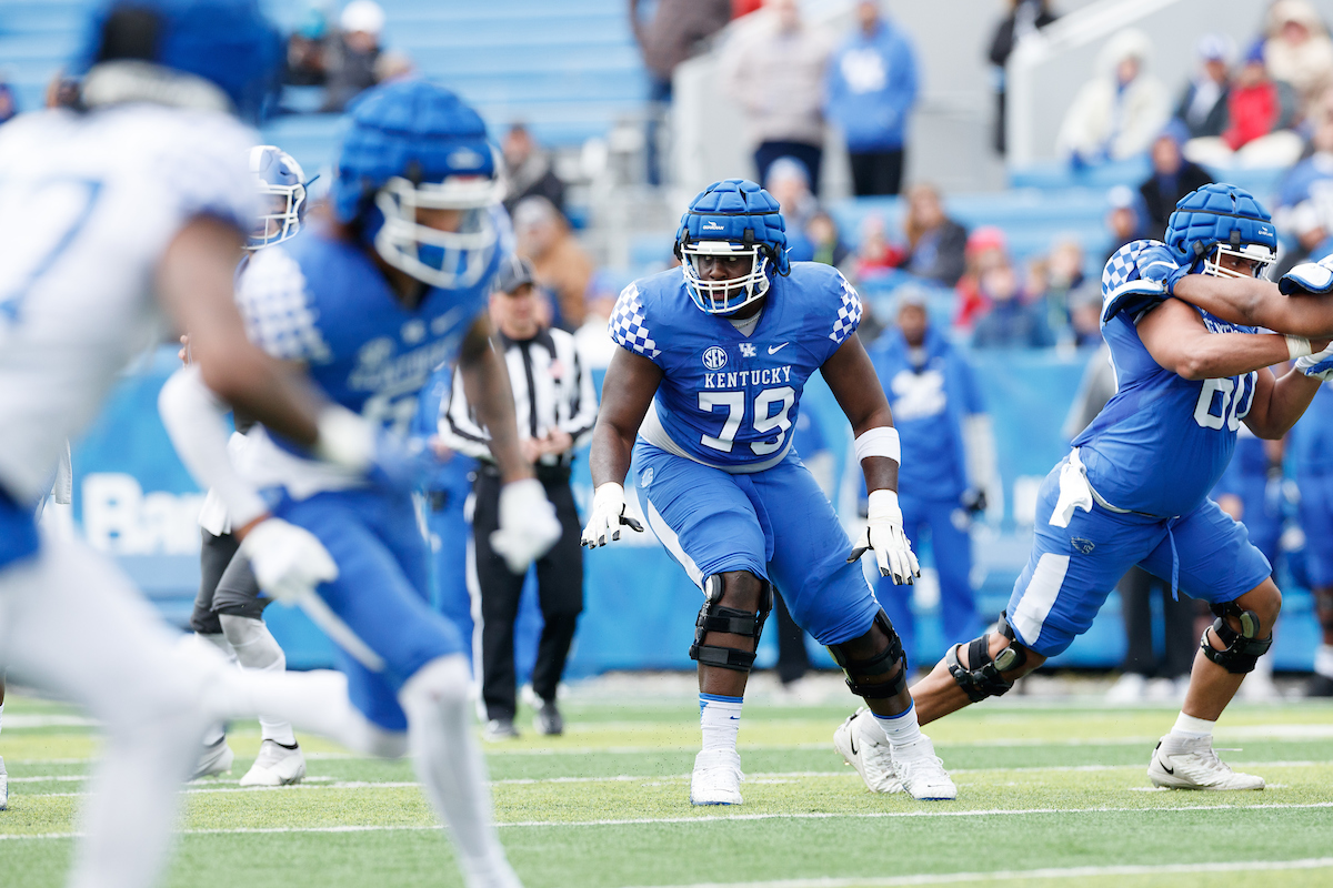 Tashawn Manning.

The Blue-White Spring Game.

Elliott Hess | UK Athletics