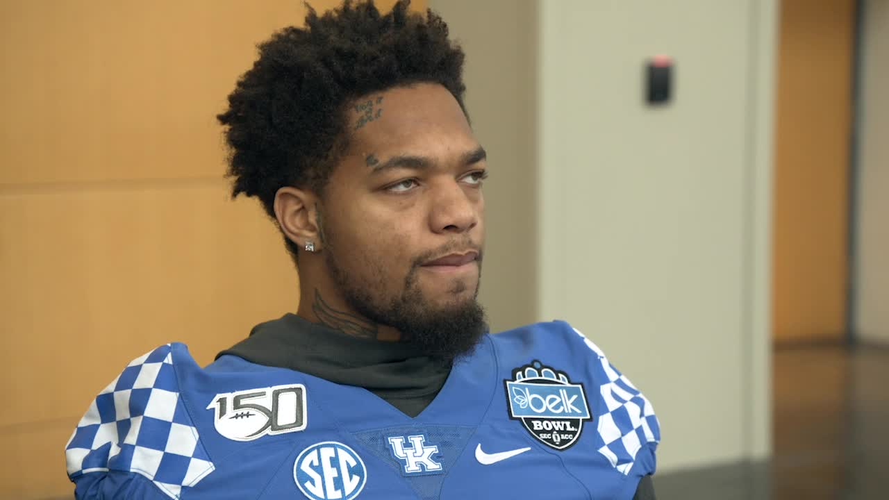 FB: Belk Bowl Media Day - Bowden & Stenberg