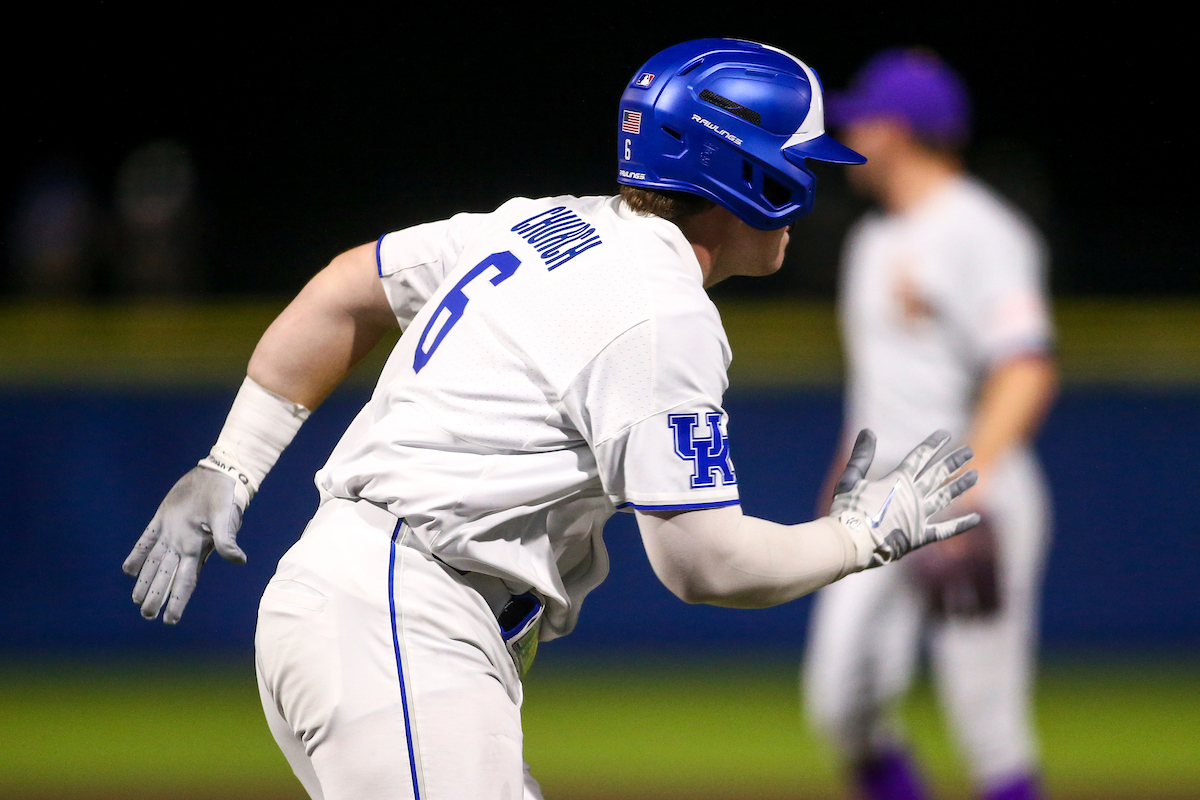 Reuben Church.

Kentucky falls to LSU 15-2.

Photo by Grace Bradley | UK Athletics