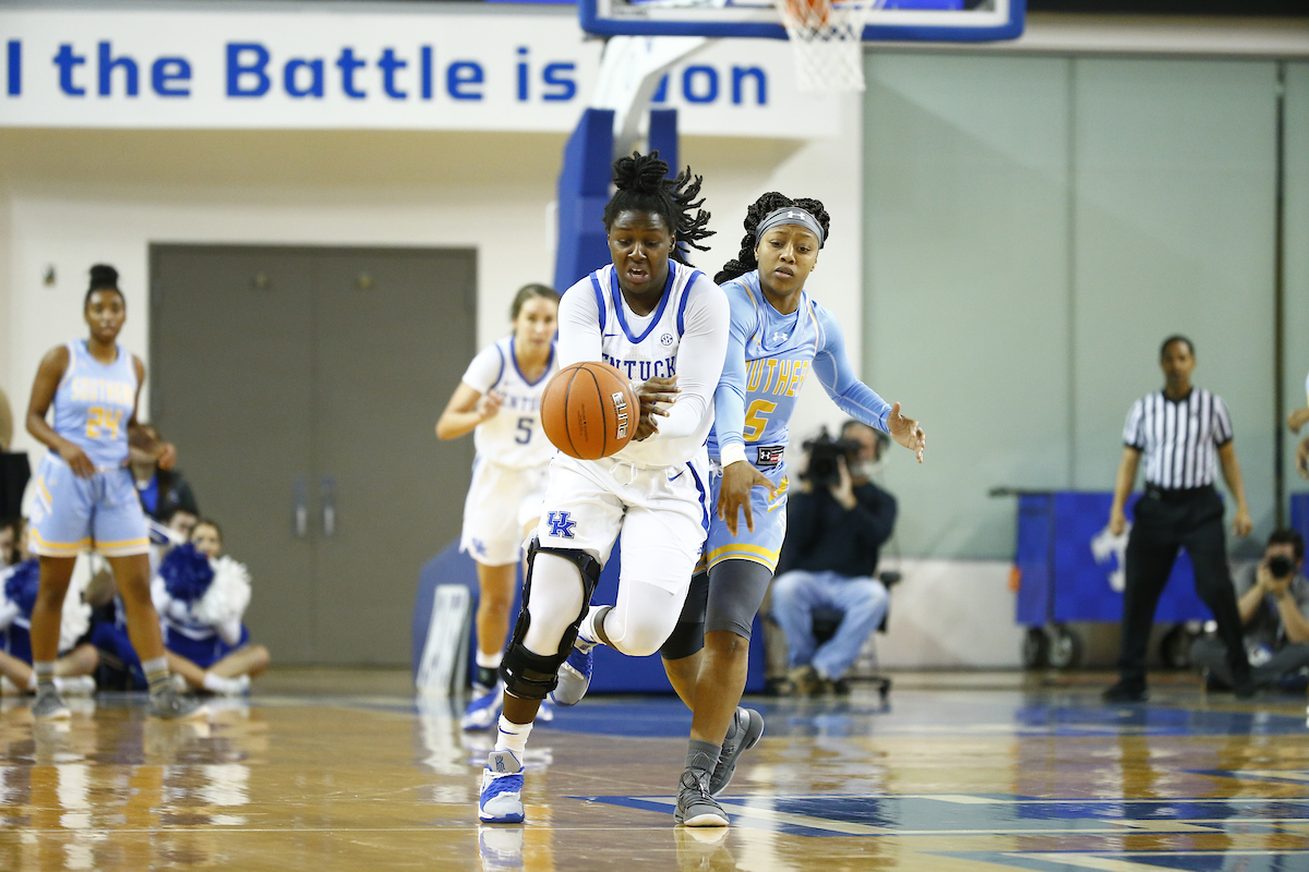 UK women's basketball beat Southern 91-41.

Photo by Chet White | UK Athletics