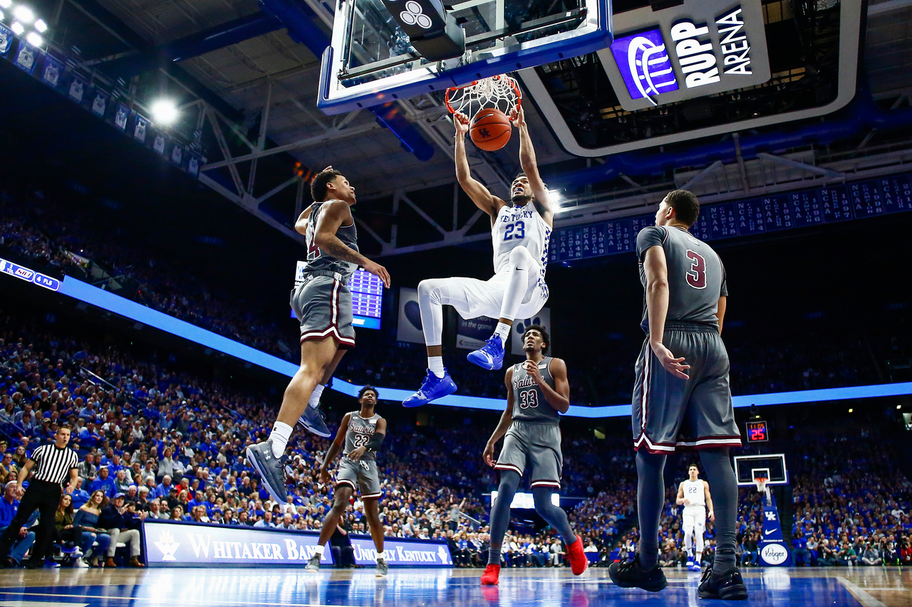 EJ Montgomery

Men's basketball beat SIU 71-59.

Photo by Chet White | UK Athletics