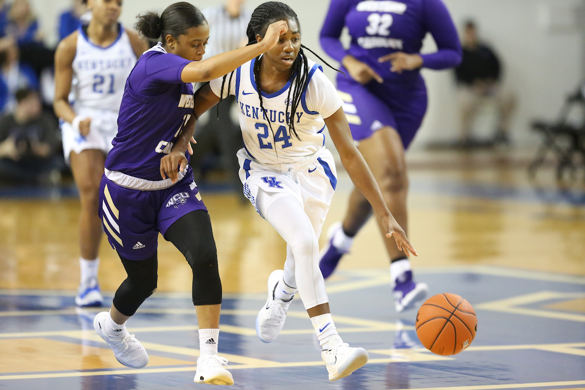 Taylor Murray

Women's Basketball defeats WCU on Tuesday, December 18, 2018. 

Photo by Noah J. Richter | UK Athletics
