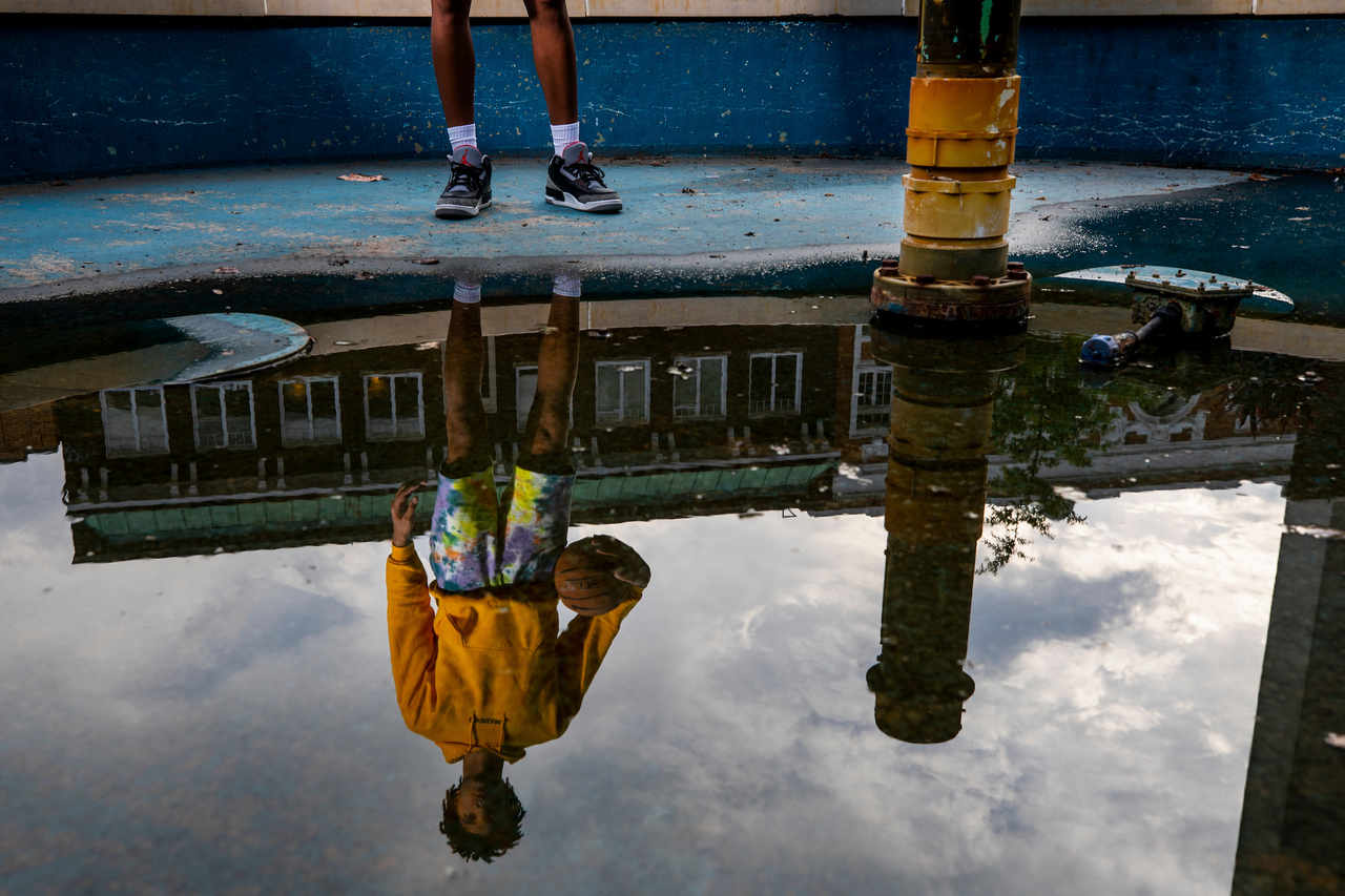 Dontaie Allen.

UK menâ??s basketball photo shoot at the Kentucky Theater.

Photo by Chet White | UK Athletics