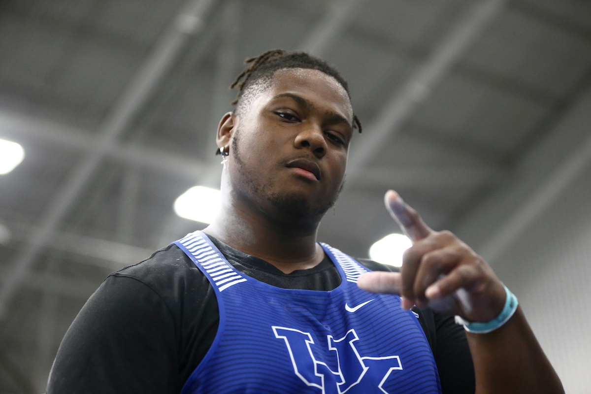 Charles Lenford Jr. 

Jim Green Invitational.


Photo by Isaac Janssen | UK Athletics