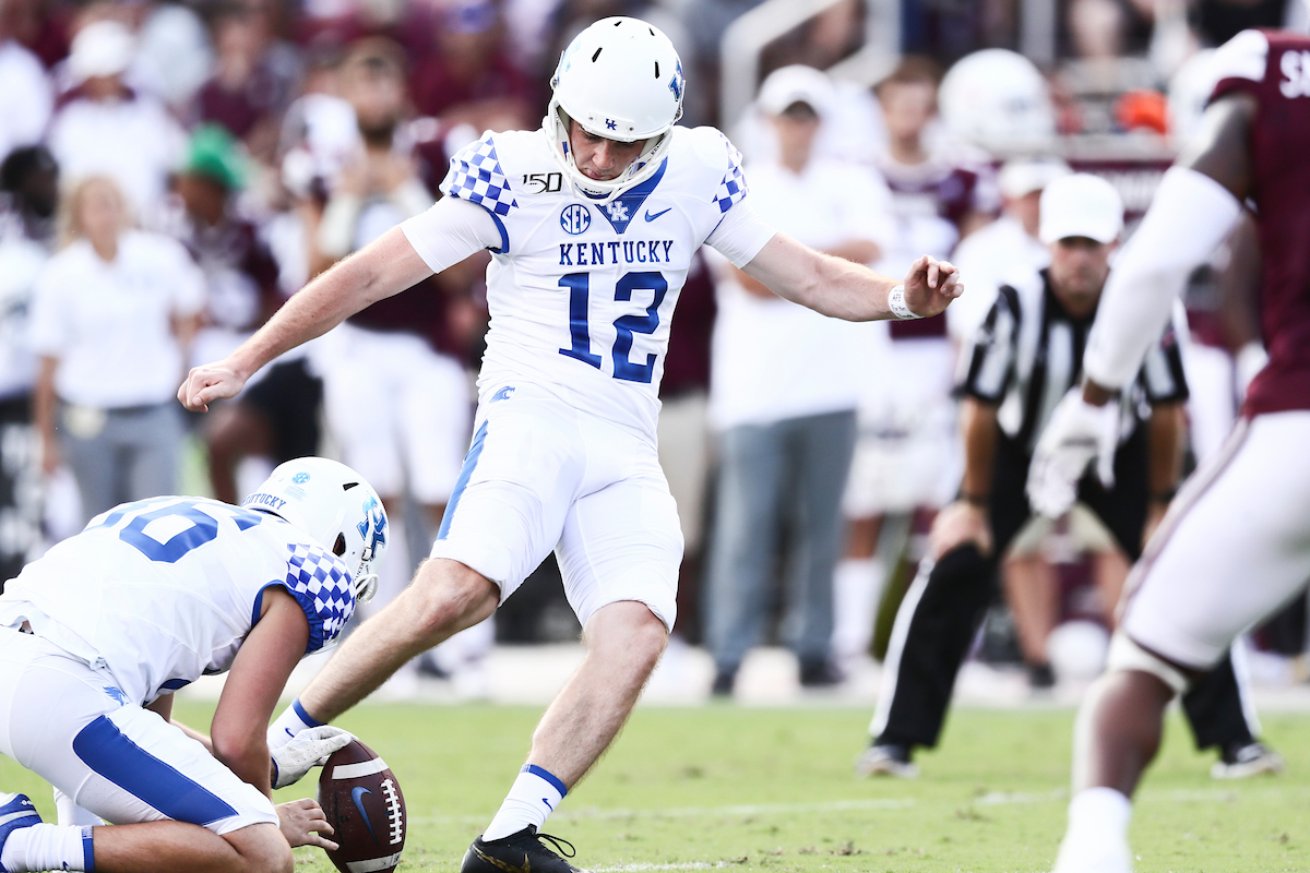 CHANCE POORE.

Kentucky falls to Mississippi State, 28-13.

Photo by Elliott Hess | UK Athletics