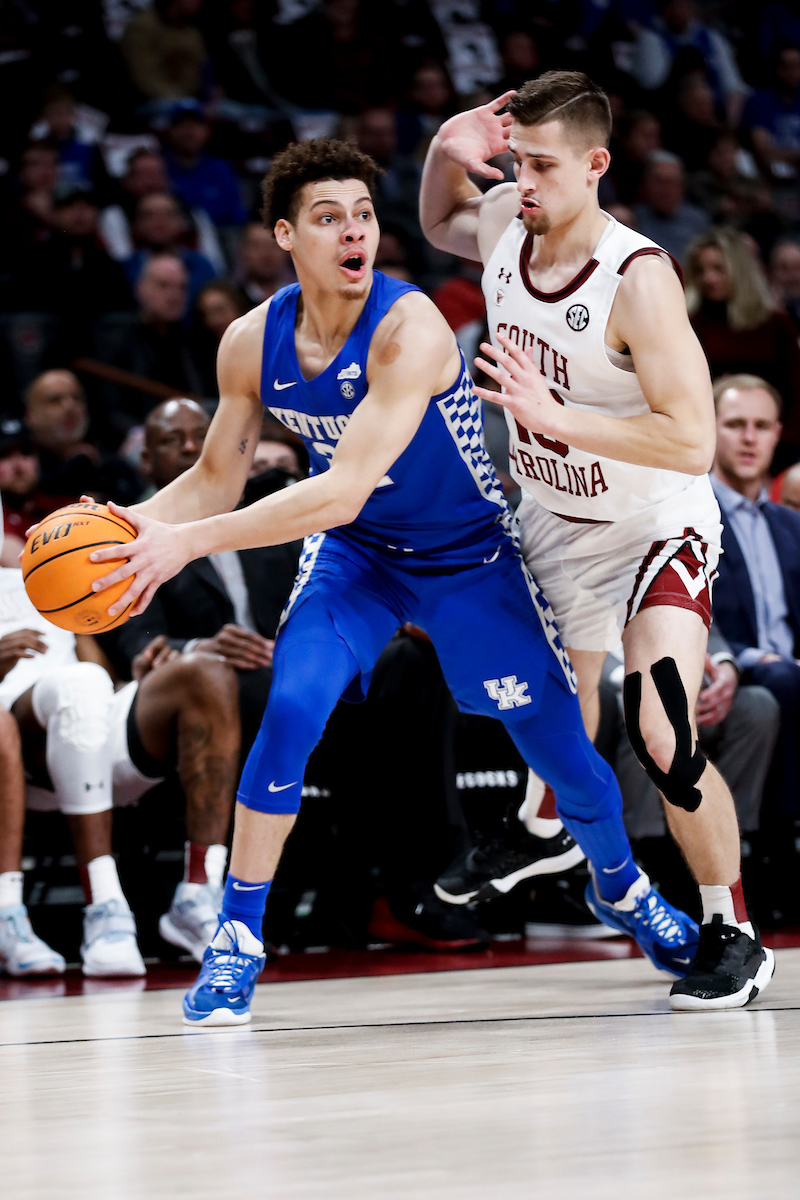 Kellan Grady.

Kentucky beat South Carolina 86-76.

Photos by Chet White | UK Athletics