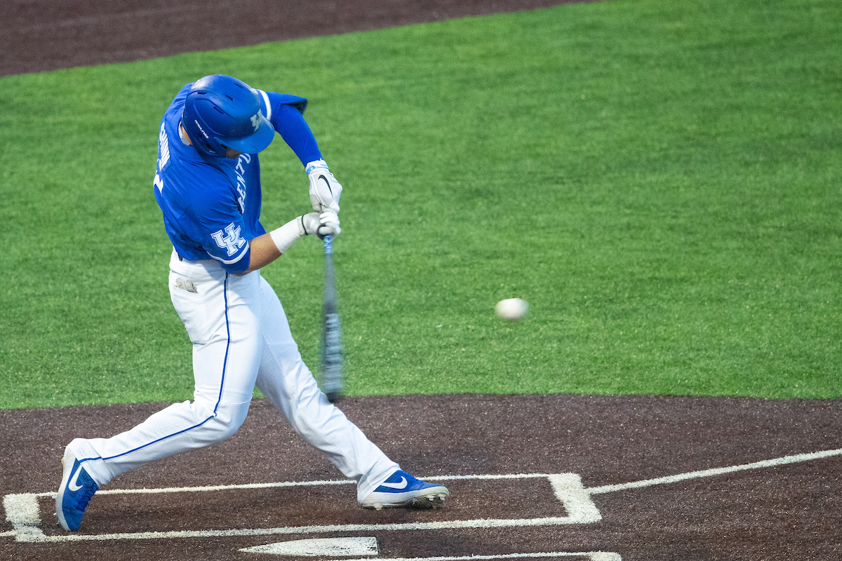 Kentucky Wildcats Ryan Shinn (12)

Kentucky baseball defeats Xavier 16-3.

Photo by Mark Mahan | UK Athletics
