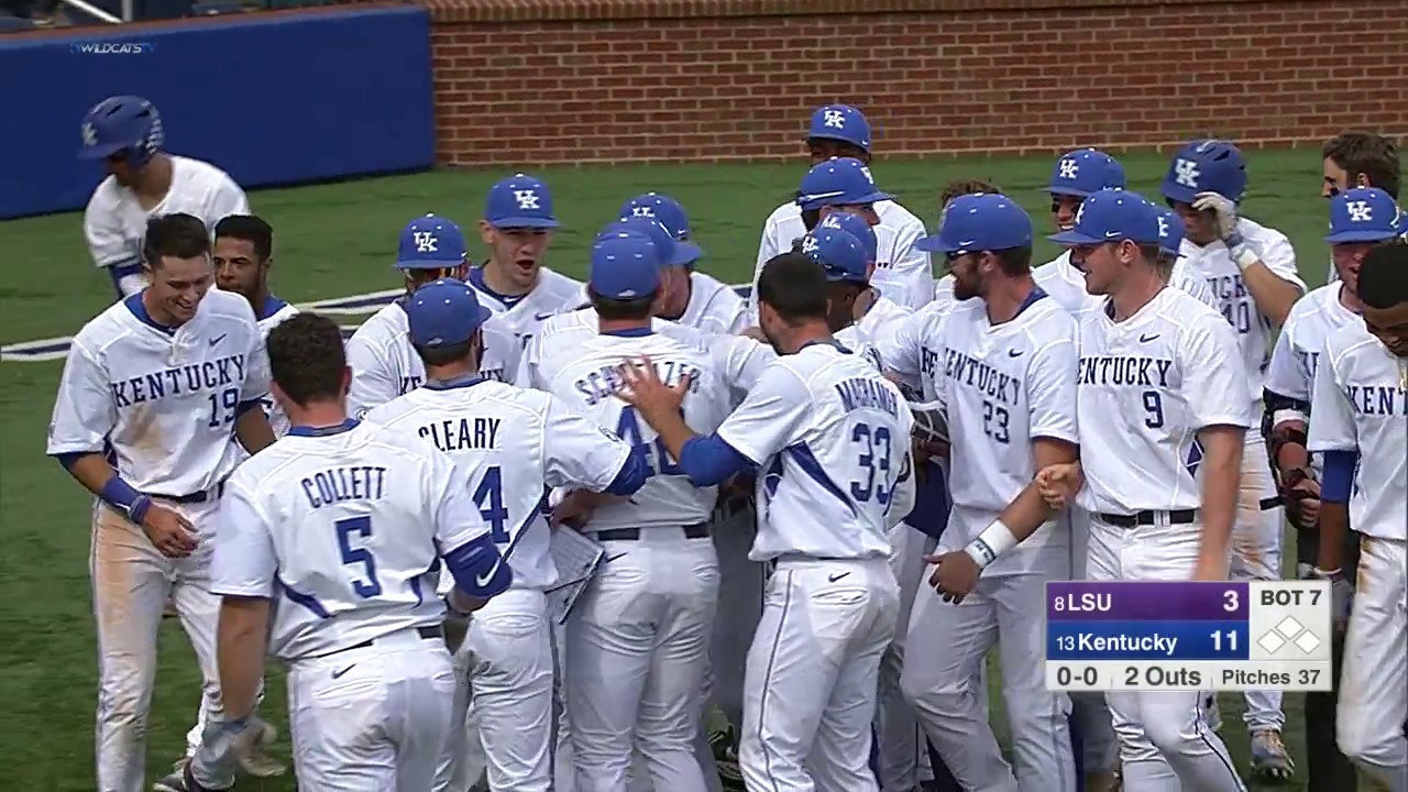 BSB: Kentucky 12, LSU 5 - Game One