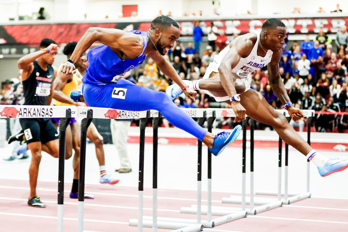 Daniel Roberts.

Day two of the 2019 SEC Indoor Track and Field Championships.

Photo by Chet White | UK Athletics