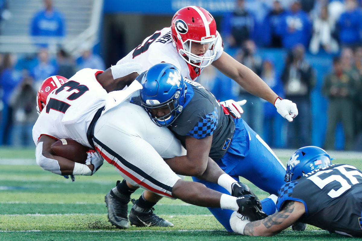 Kordell Looney.

Georgia beats UK 34-17.

Photo by Chet White | UK Athletics