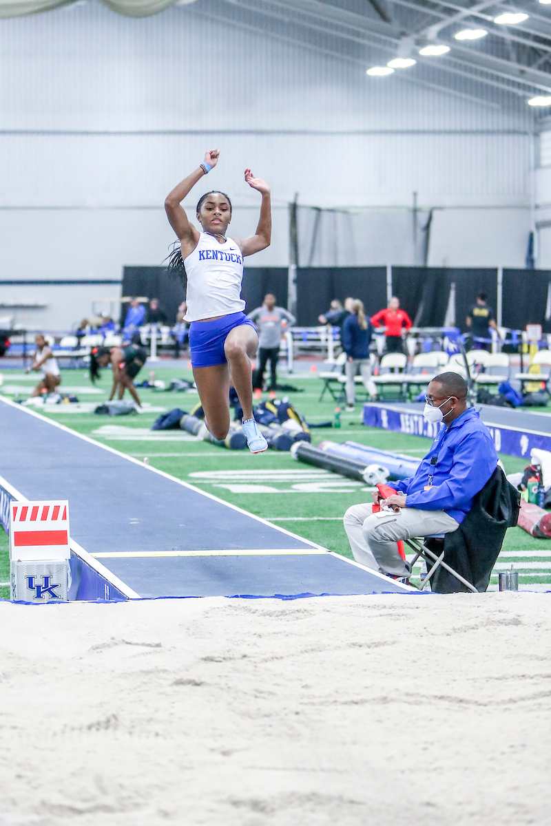 Anthaya Charlton.

Kentucky Rod McCravy Track & Field Invitational.

Photo by Sarah Caputi | UK Athletics