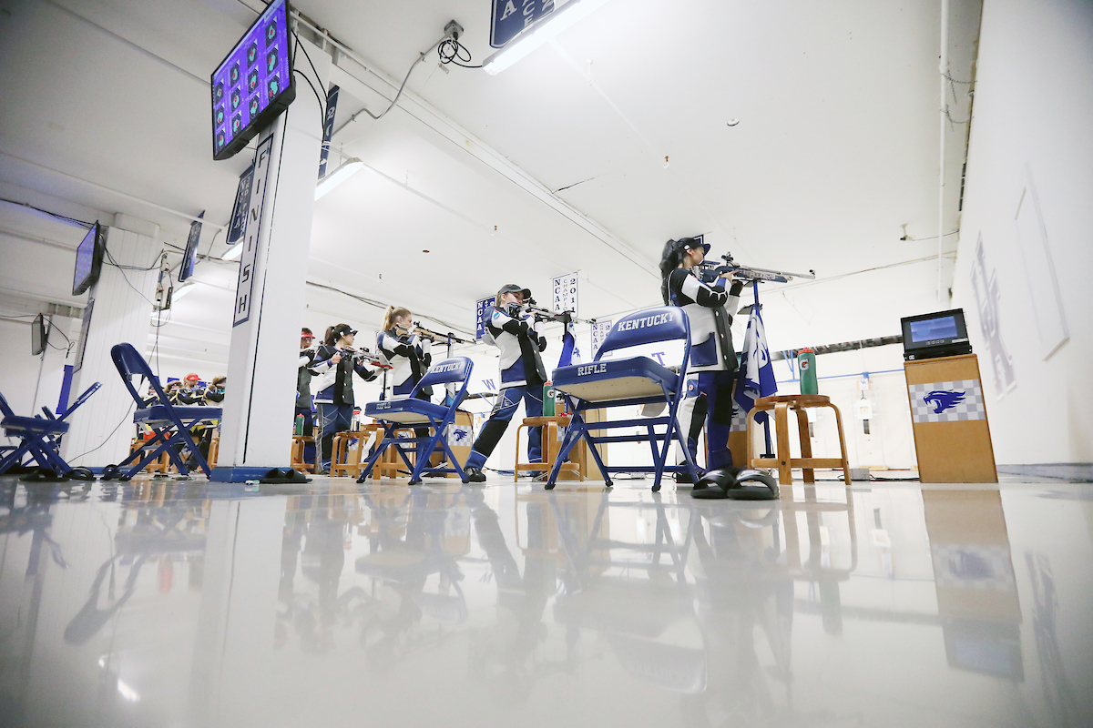 Kentucky Rifle hosts WVU.

Photo by Quinn Foster | UK Athletics