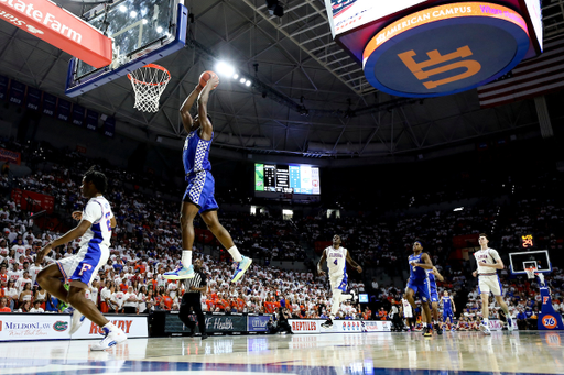 Oscar Tshiebwe.

Kentucky beat Florida 71-63 in Gainesville.

Photos by Chet White | UK Athletics