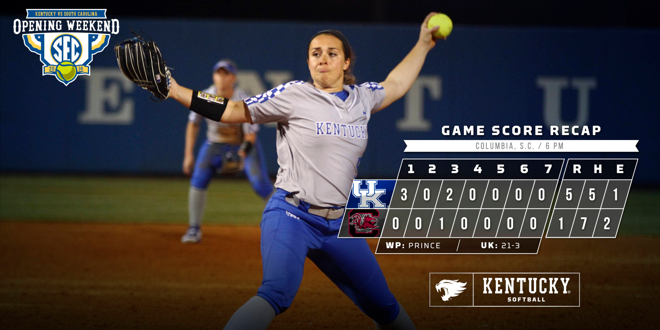 Prince’s Gem, Ray’s Clutch Hits Lift Kentucky to Series Win