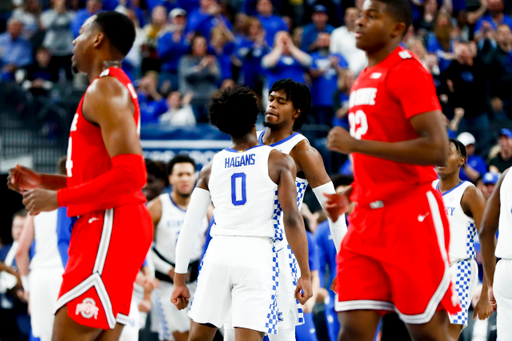 Ashton Hagans. Keion Brooks Jr.

Kentucky falls to Ohio State 71-65.


Photo by Chet White | UK Athletics