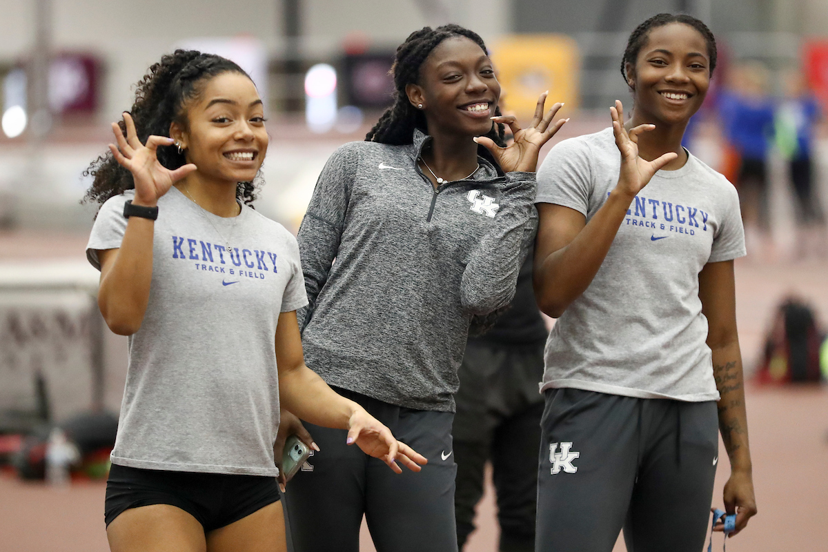 Name Wilson. Megan Moss. Dajour Miles.

2020 SEC Indoors.


Photo by Isaac Janssen | UK Athletics