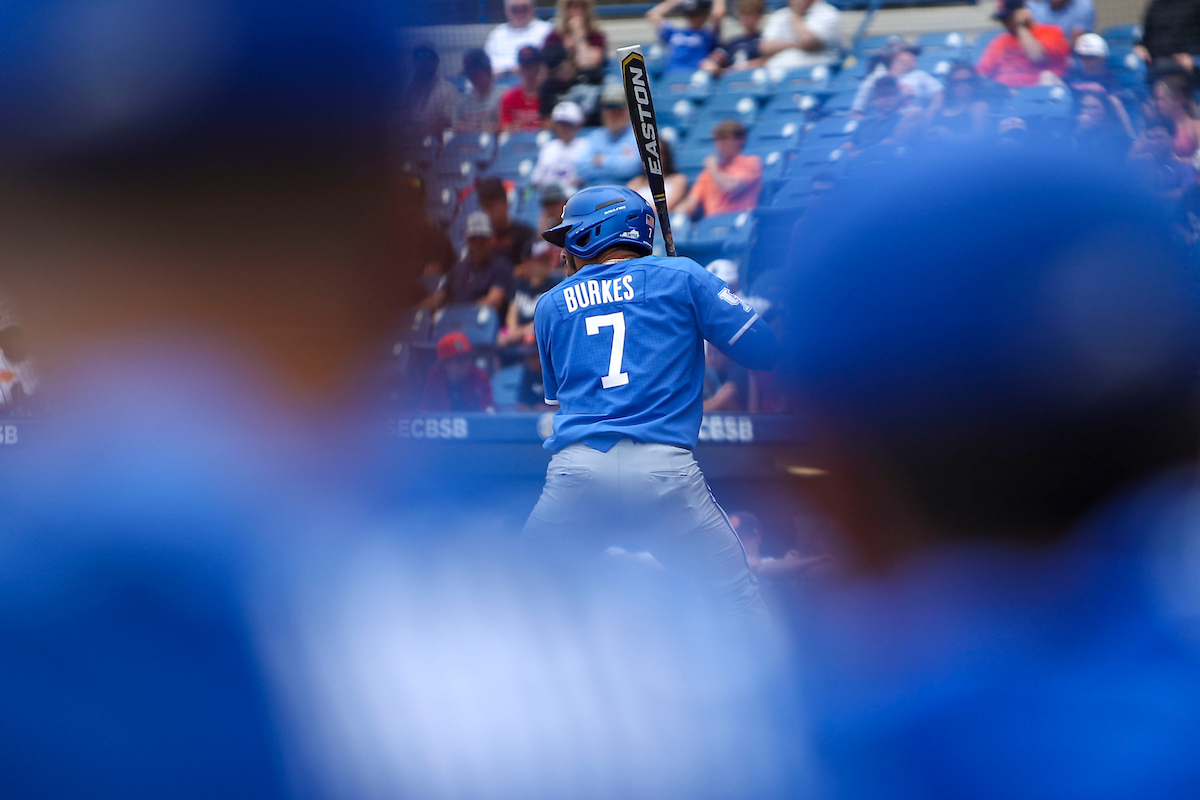 Devin Burkes. 

Kentucky beats Auburn 3-1.

Photo by Sarah Caputi | UK Athletics