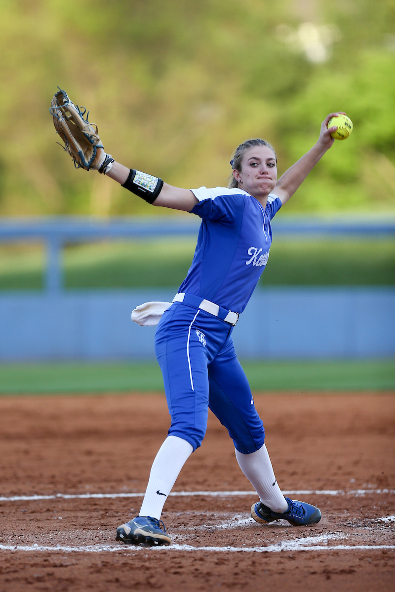 Tatum Spangler.

Kentucky loses to Missouri 8-7.

Photo by Grace Bradley | UK Athletics