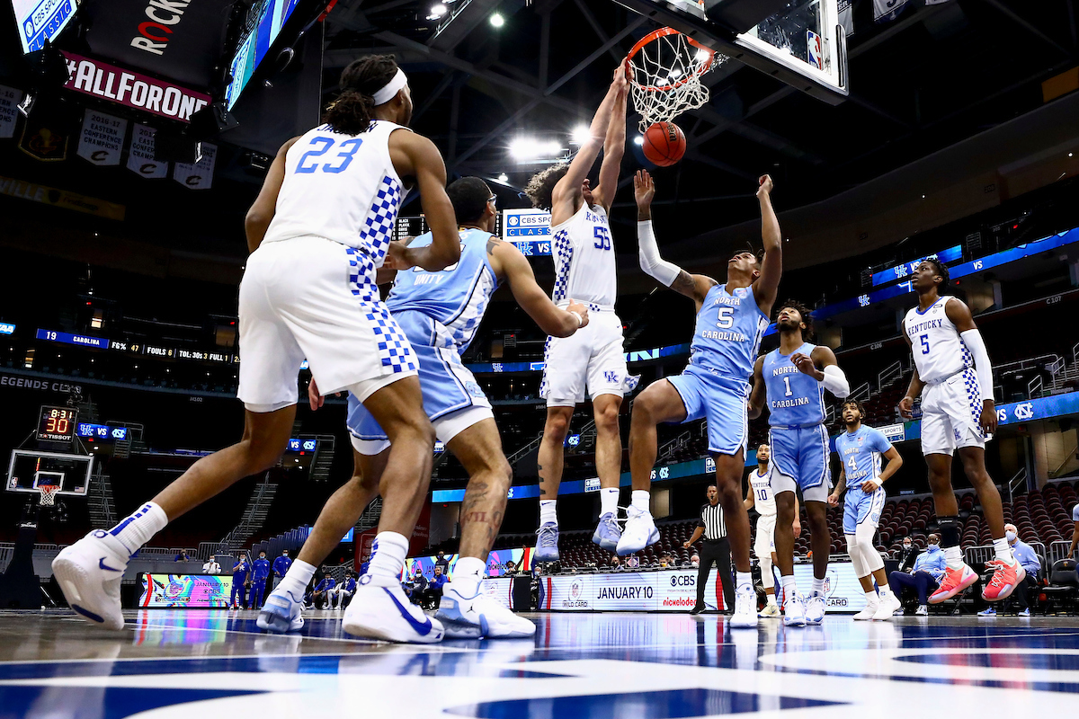 Lance Ware.

Kentucky loses to North Carolina 75-63.

Photo by Chet White | UK Athletics