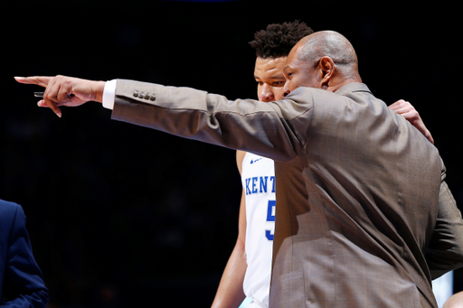 Kevin Knox. Kenny Payne.

The University of Kentucky men's basketball team beat Ole Miss 96-78 on Tuesday, February 28th, 2018, at Rupp Arena in Lexington, Ky.

Photo by Chet White | UK Athletics