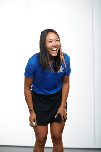 Josephine Chang.

Womenâ??s Golf Photo Day.

Photo by Chet White | UK Athletics