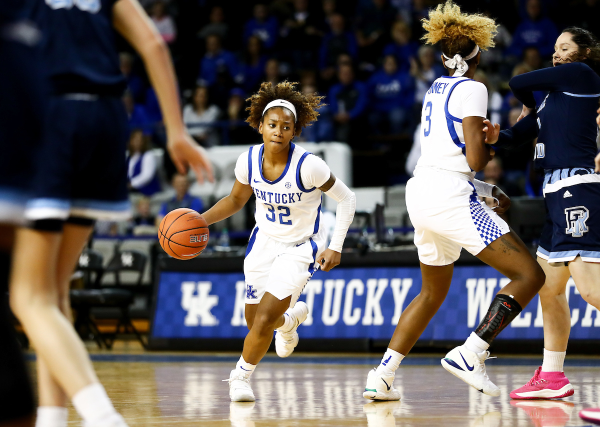 JAIDA ROPER.

Kentucky beats Rhode Island, 75-52.


Photo by Elliott Hess | UK Athletics