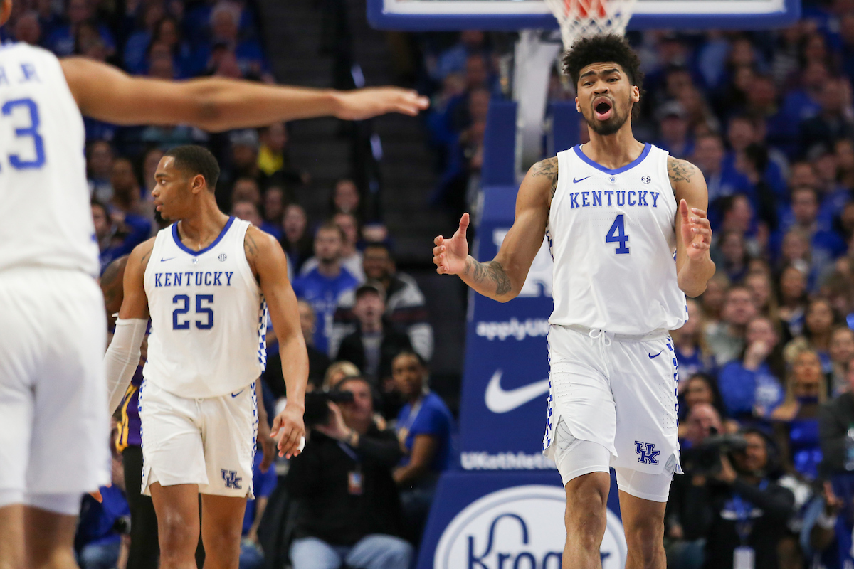 Nick Richards.

UK falls to LSU 73-71.

Photo by Hannah Phillips | UK Athletics