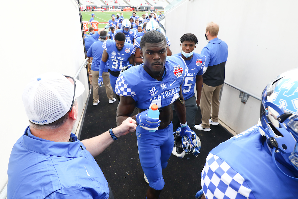 JAMIN DAVIS.

Kentucky beats NC State, 23-21, to win the TaxSlayer Gator Bowl.

Photo by Elliott Hess | UK Athletics
