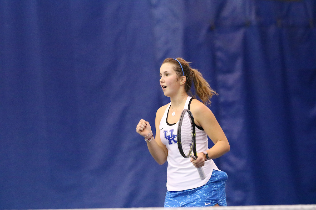 UK Women's Tennis in action against NC State on Saturday, January 27, 2018 at the Hilary J. Boone Tennis Center in Lexington, Ky.

Photos by Noah J. Richter | UK Athletics
